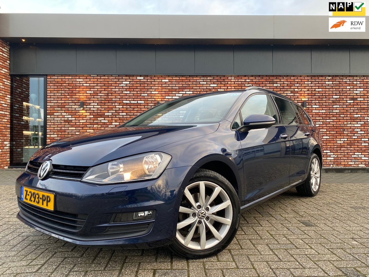 Volkswagen Golf Variant - 1.2 TSI Highline Adp Cruise Leer Clima 89000km! - AutoWereld.nl