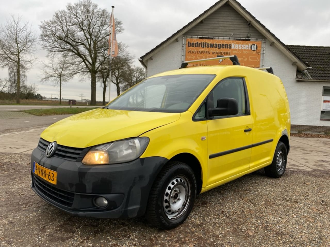 Volkswagen Caddy - 1.6 TDI 55kW Euro 5 Airco Cruise Schuifdeur Trekhaak - AutoWereld.nl