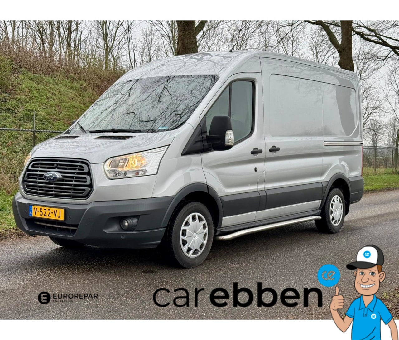 Ford Transit - 310 2.0 TDCI L2H2 Trend | Automaat | 3-zits | Elektrische stoel | Stoelverwarming | Distr. - AutoWereld.nl