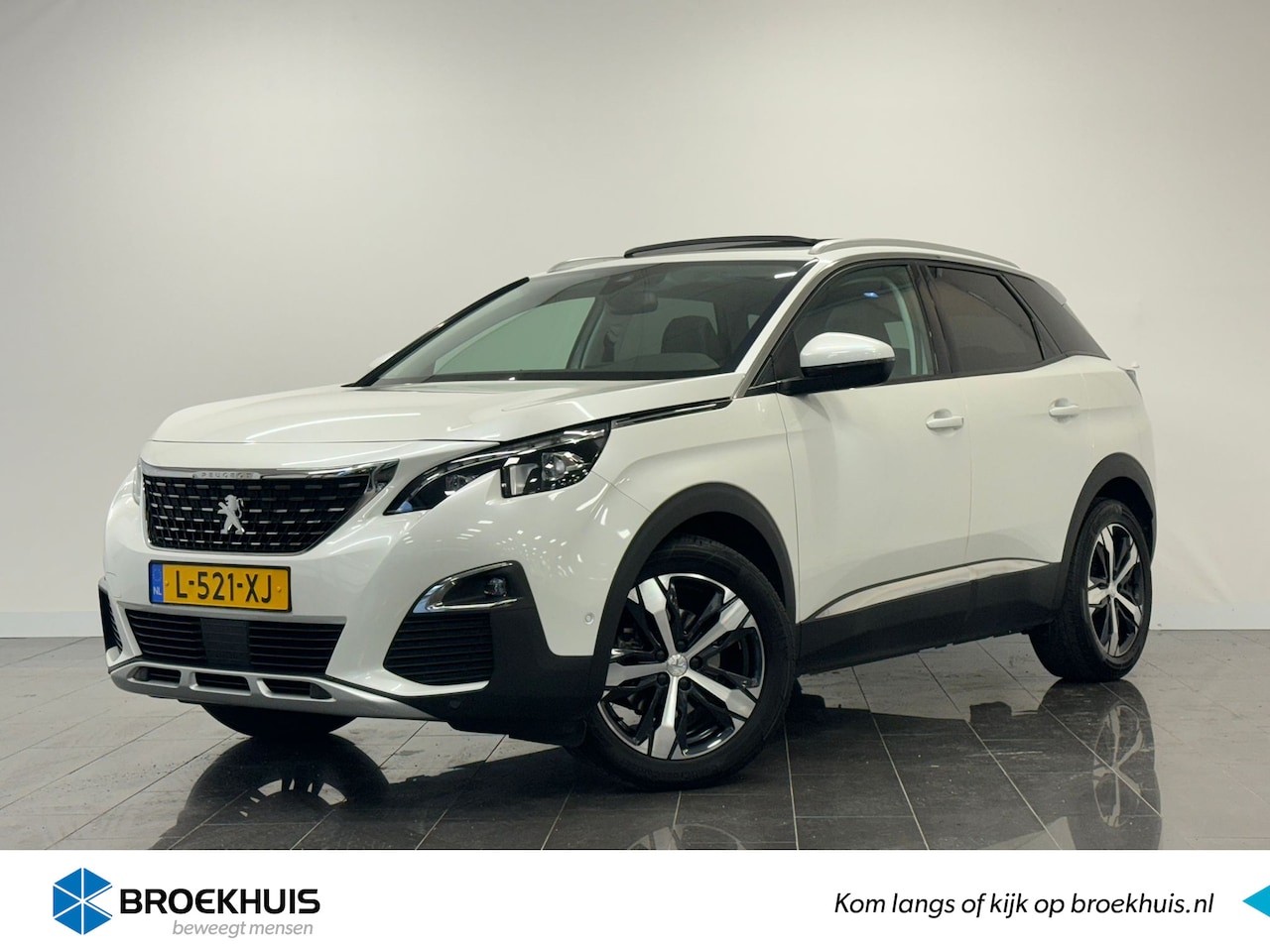 Peugeot 3008 - 1.2 PureTech Blue Lease Premium | Pack Safety | Dakrails | LED lampen | Camera | Trekhaak - AutoWereld.nl