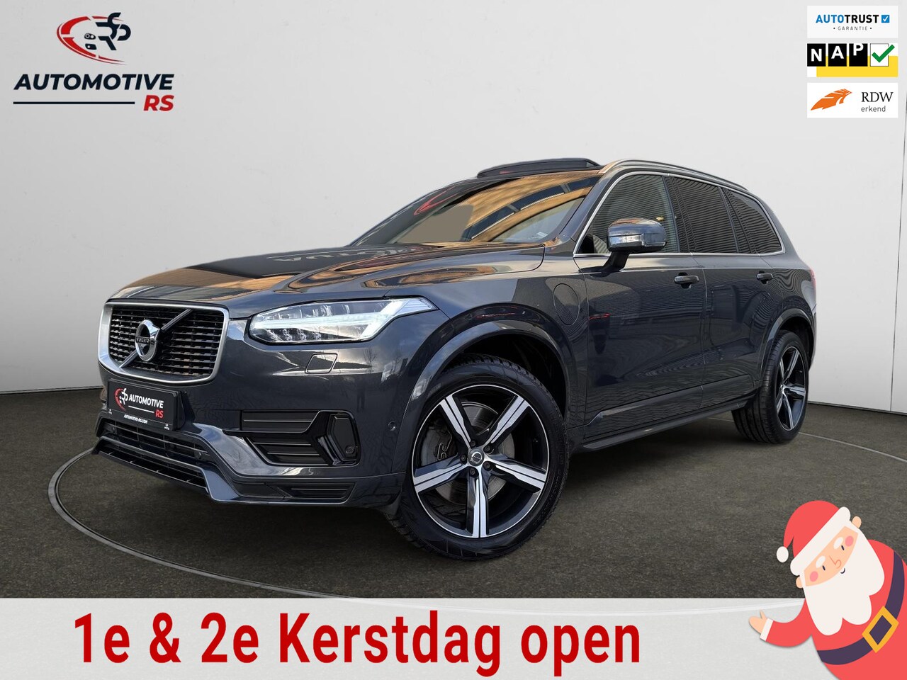 Volvo XC90 - 2.0 T8 Twin Engine AWD Inscription 7 zits Pano, HUD, Rdesign Carbon - AutoWereld.nl