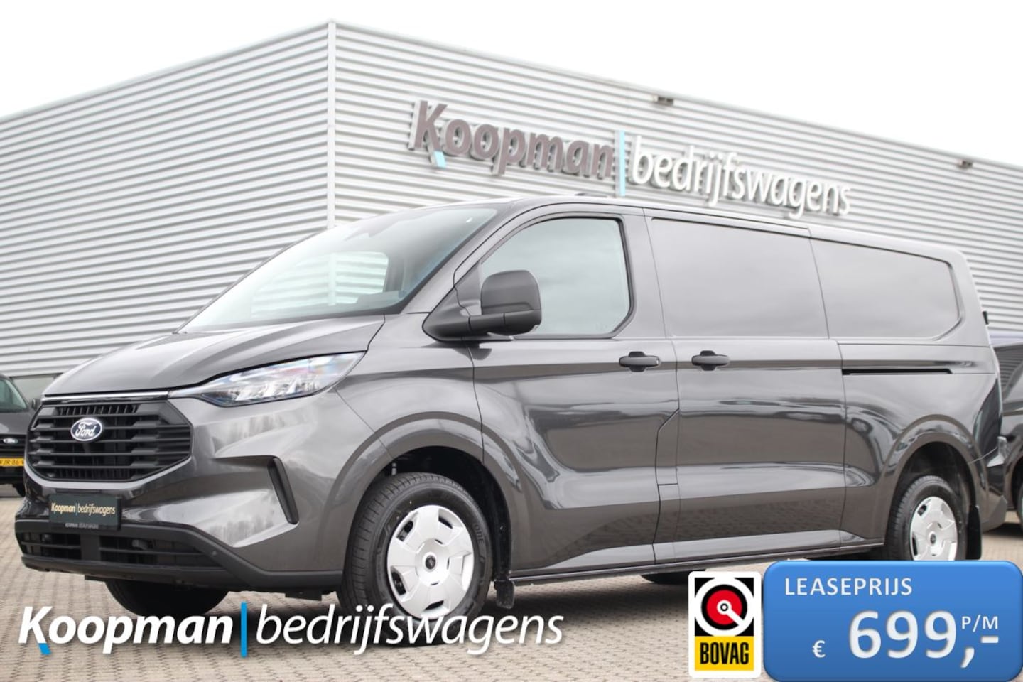 Ford Transit Custom - 300 2.0TDCI 136pk L2H1 Trend | Automaat | L+R Zijdeur | Adapt. cruise | LED | Sync 4 13" | - AutoWereld.nl