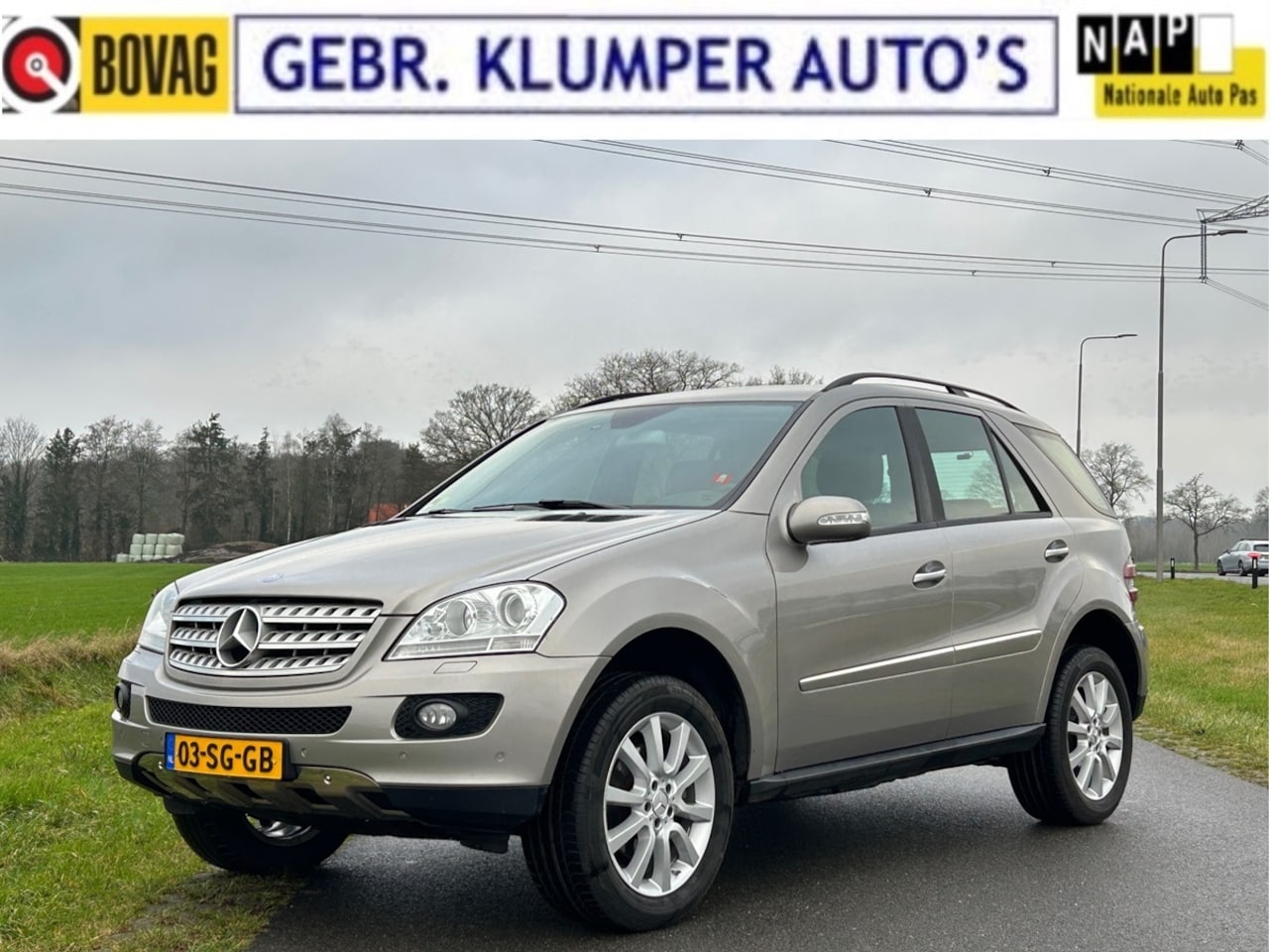 Mercedes-Benz M-klasse - 350 Leer, Navi, Cruise, 19", ECC, NL-Auto, 3e Eigenaar - AutoWereld.nl