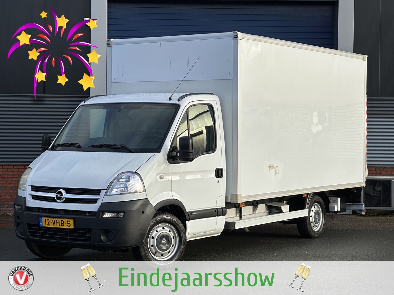 Opel Movano - 2.5 CDTI MARGE!!/ 3-Zitplaatsen/ Airco!/ Elek. pakket/ Elek. Laadklep/ Stuurbekr./ C.V. Af - AutoWereld.nl