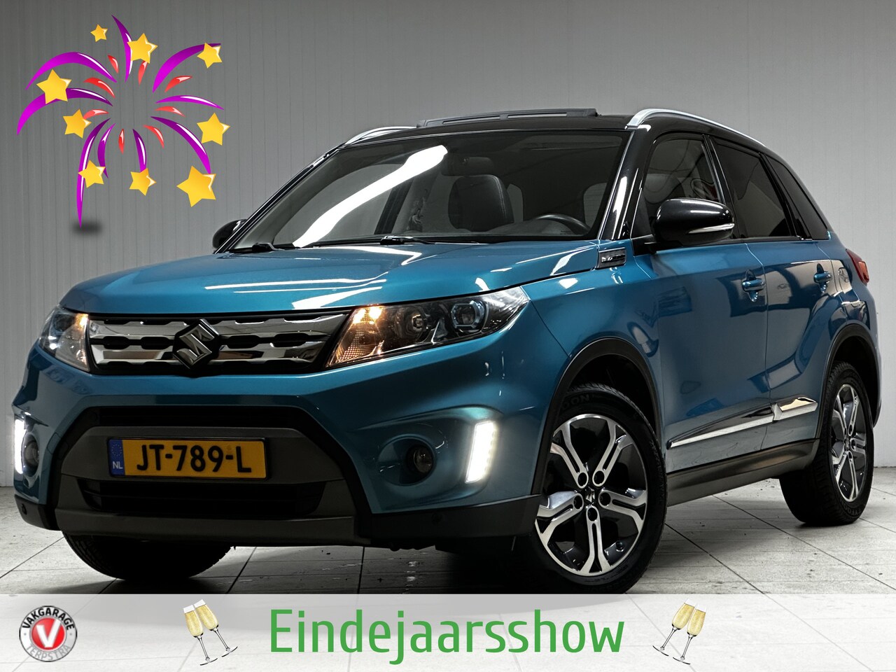 Suzuki Vitara - 1.6 High Executive/ Automaat!/ Pano-Dak/ Stoelverw./ Trekhaak/ 17''LMV/ LED Koplampen/ Cam - AutoWereld.nl