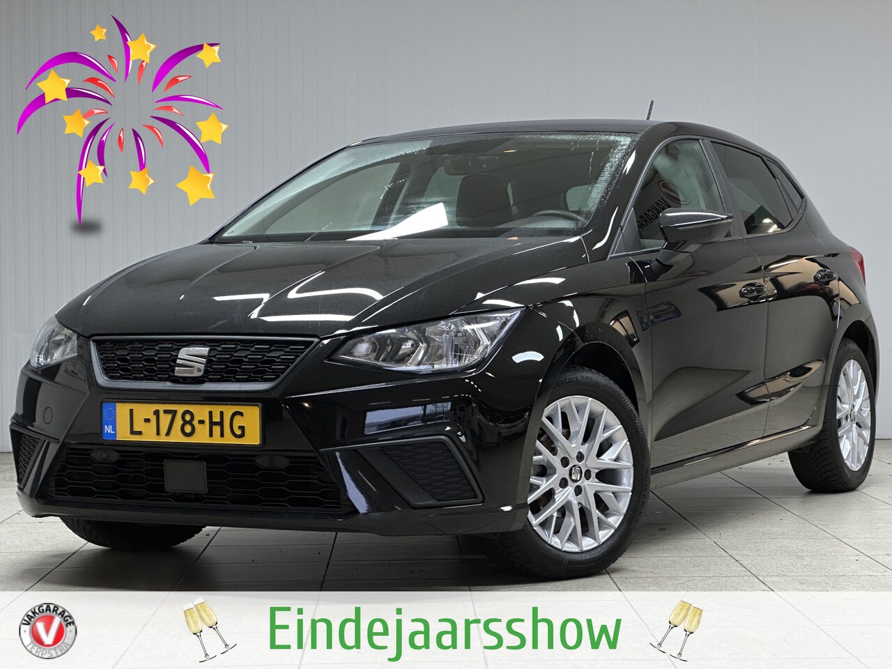 Seat Ibiza - 1.0 TSI Style Business Intense/ Camera/ 16'' LMV/ BEATS AUDIO!/ Apple + Android/ DAB+/ Nav - AutoWereld.nl