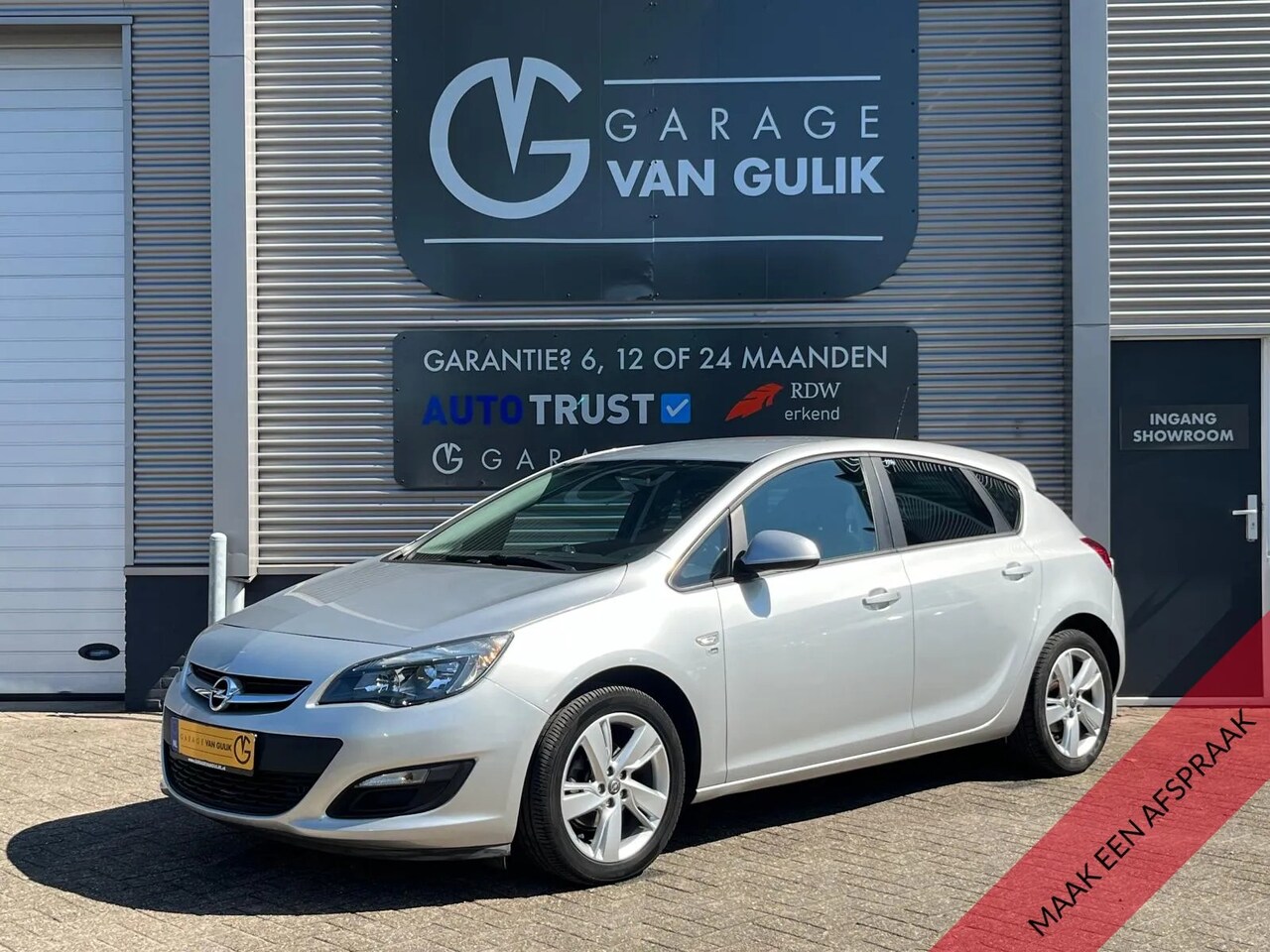 Opel Astra - 1.6 116PK Automaat Airco,Cruise,Stuur&Stoelverw.,Trekhaak,Bluetooth,Leder/Stof,Lmv,Isofix, - AutoWereld.nl