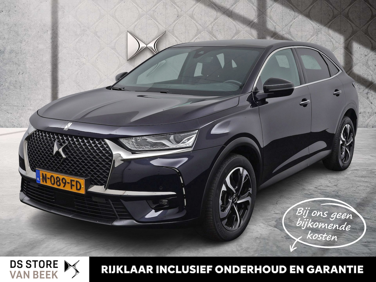 DS 7 Crossback - PureTech 130pk Automaat Bastille+ | Elektrische achterklep | Navigatie | Xenon-verlichting - AutoWereld.nl