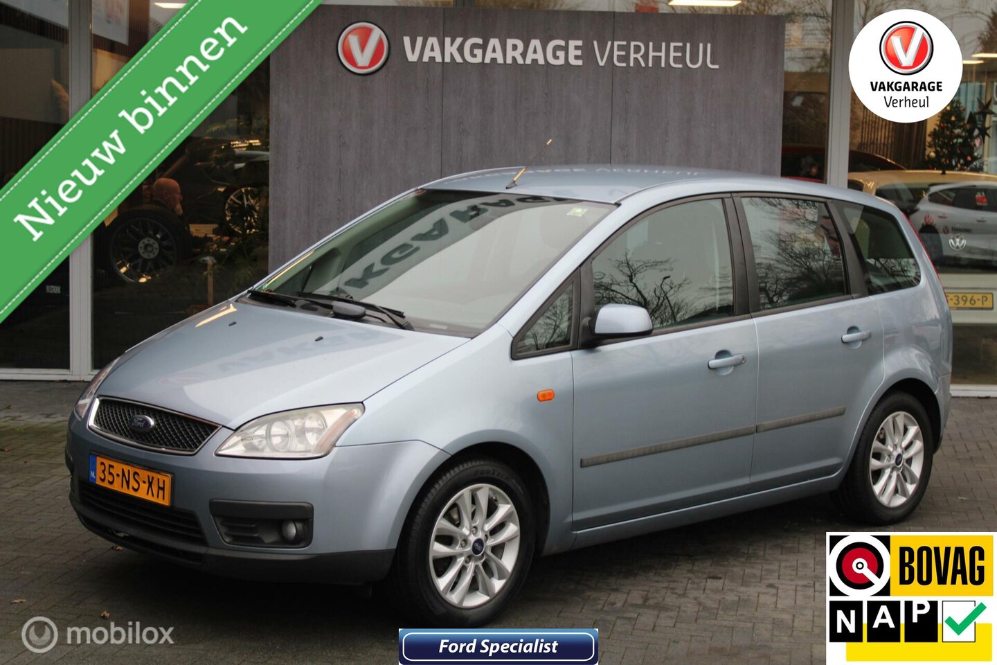 Ford Focus C-Max - 1.6-16v|Trend|Airco|Trekhaak|1eEigenaar|Nap - AutoWereld.nl