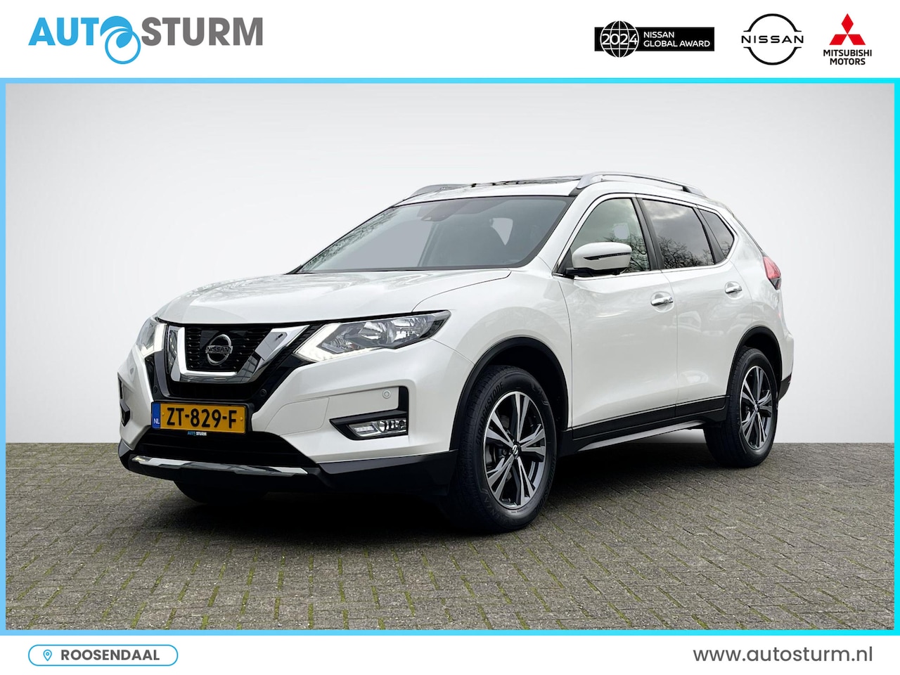 Nissan X-Trail - 1.6 DIG-T N-Connecta | Trekhaak | Panoramadak | Navigatie | 360° Camera | Keyless Entry | - AutoWereld.nl