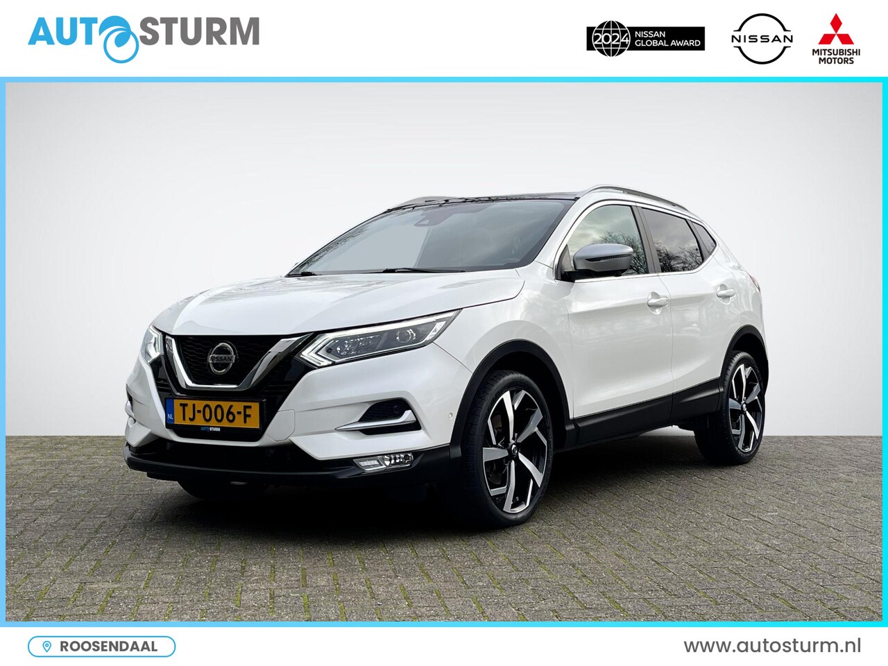 Nissan Qashqai - 1.2 Tekna + | Panoramadak | Nappa Leder | BOSE Audio | Geheugenstoel | Navigatie | 360° Ca - AutoWereld.nl