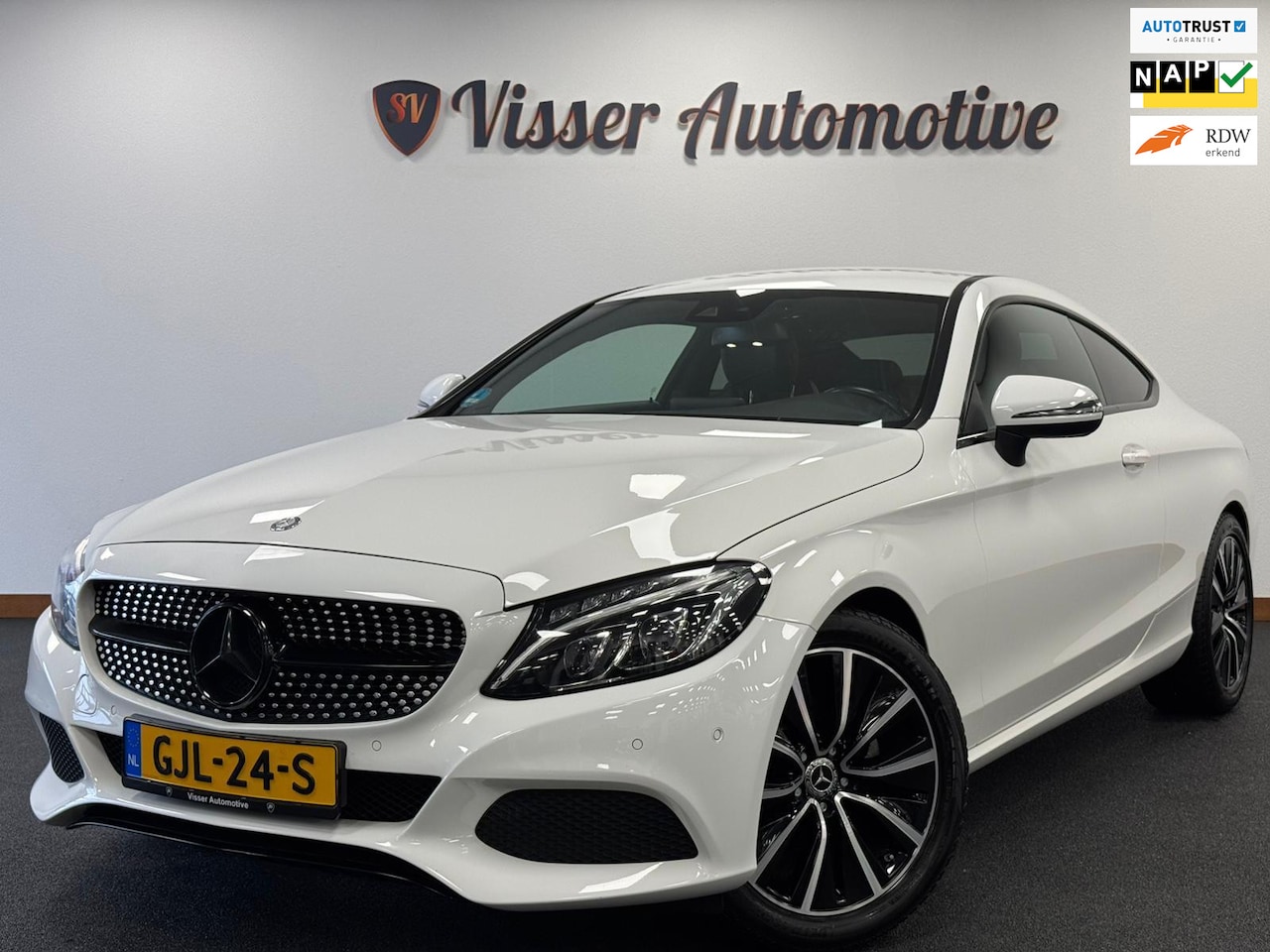 Mercedes-Benz C-klasse Coupé - 180*Automaat*Cruise-Control*Camera*Navi*PDC*Xenon* - AutoWereld.nl