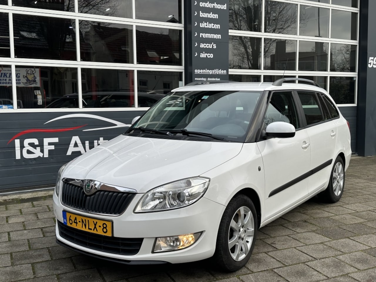 Skoda Fabia Combi - 1.2 TDI Greenline 1e Eigenaar Trekhaak - AutoWereld.nl