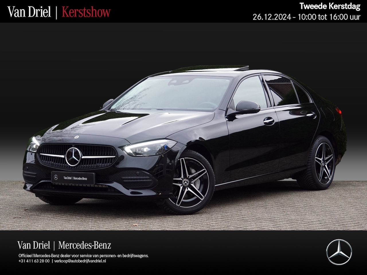 Mercedes-Benz C-klasse - C 300 e Avantgarde | Distronic Schuifdak Keyless-Go 360 Camera - AutoWereld.nl