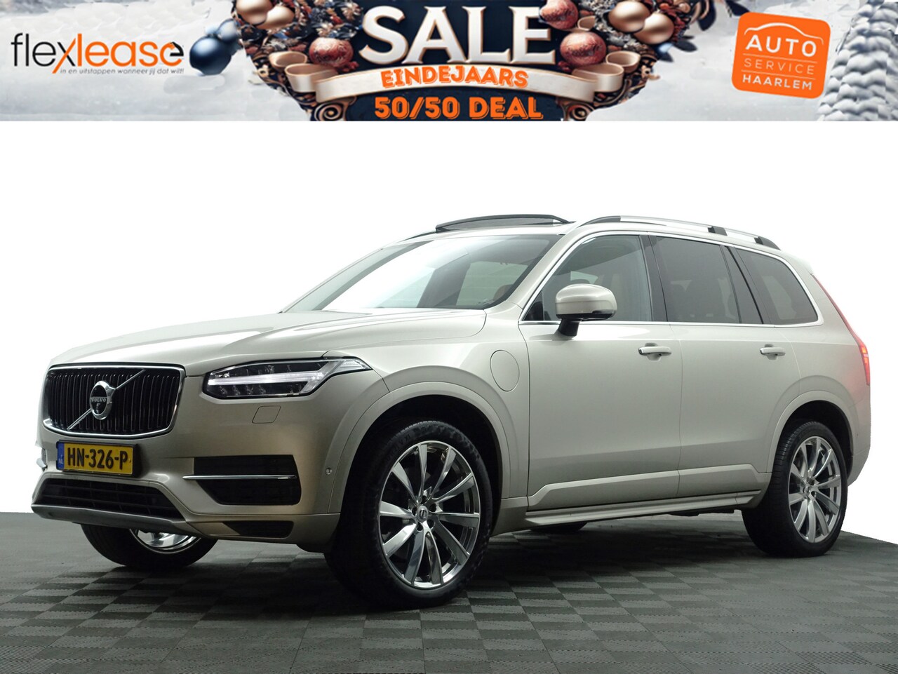 Volvo XC90 - 2.0 T8 Twin Engine AWD Inscription Aut- 7 Pers, Panodak, Bowers Wilkins, Stuur/Stoelverwar - AutoWereld.nl