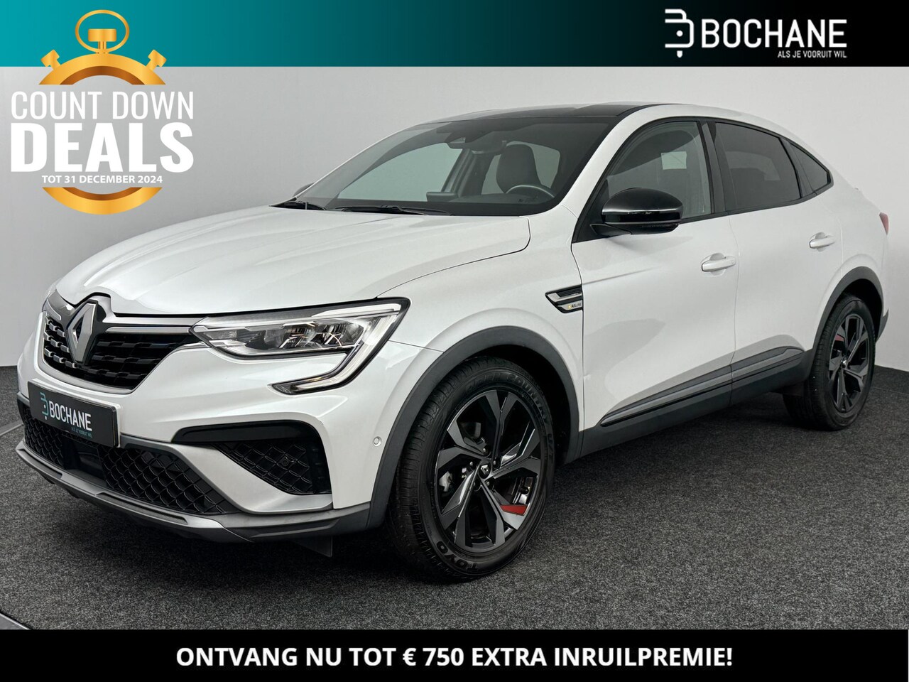 Renault Arkana - 1.3 Mild Hybrid 160 R.S. Line | Navi | Clima | Cruise | LM velgen 18" | Stoel- en stuurver - AutoWereld.nl