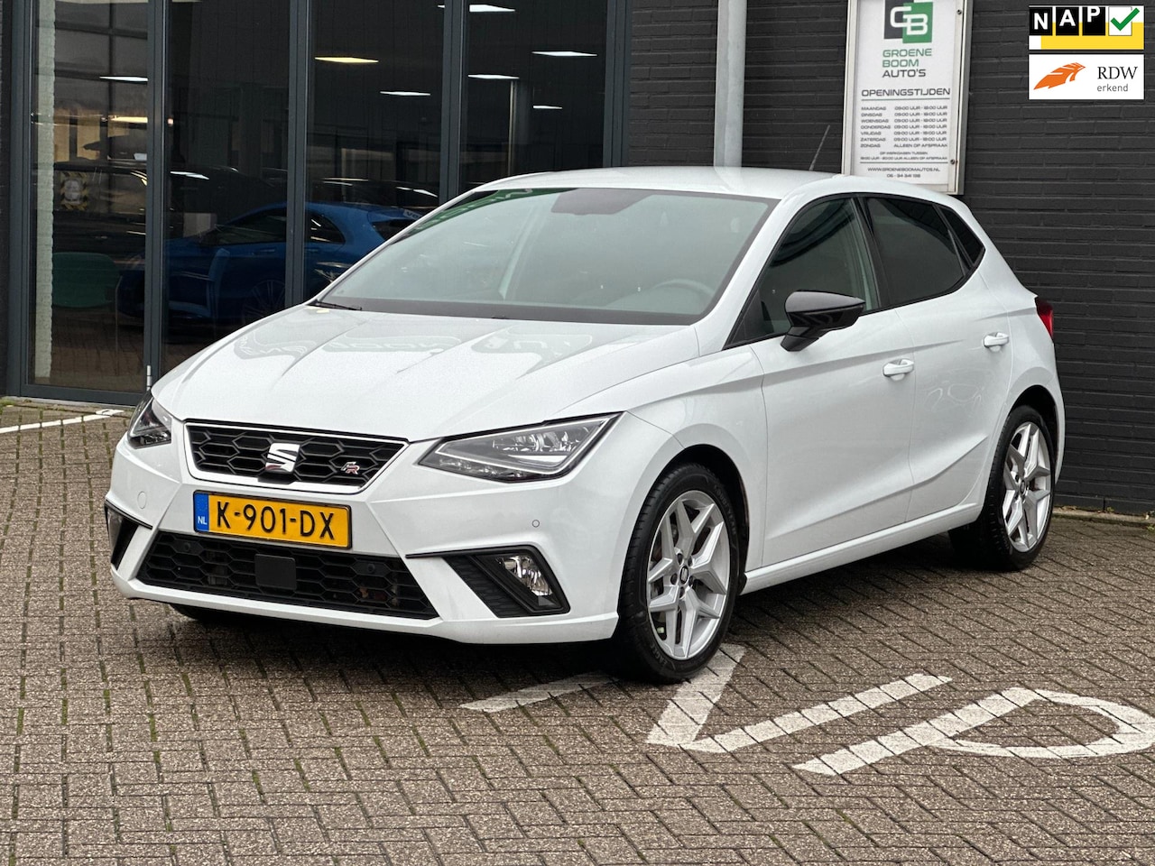 Seat Ibiza - 1.0 TSI FR Business Intense Plus/DIGITAAL KLOK/CAMERA/NL-AUTO NAP!! - AutoWereld.nl