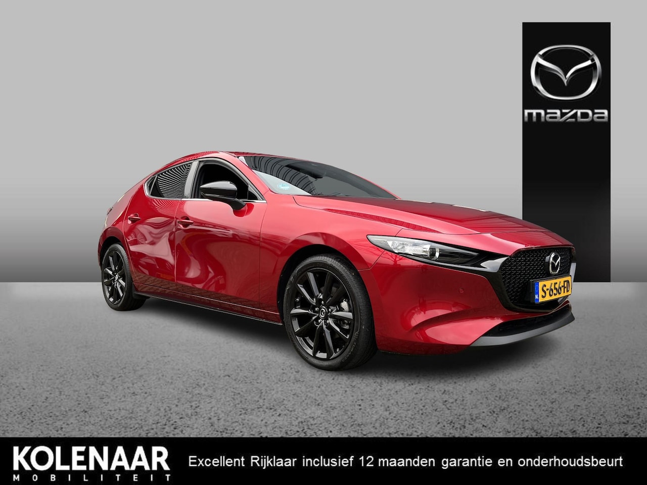 Mazda 3 - 2.0 e-Sky-G 150 Homura /1e eigenaar/Dealeronderhouden/Afn. Trekhaak/Navi/ECC/Adaptive/Keyl - AutoWereld.nl