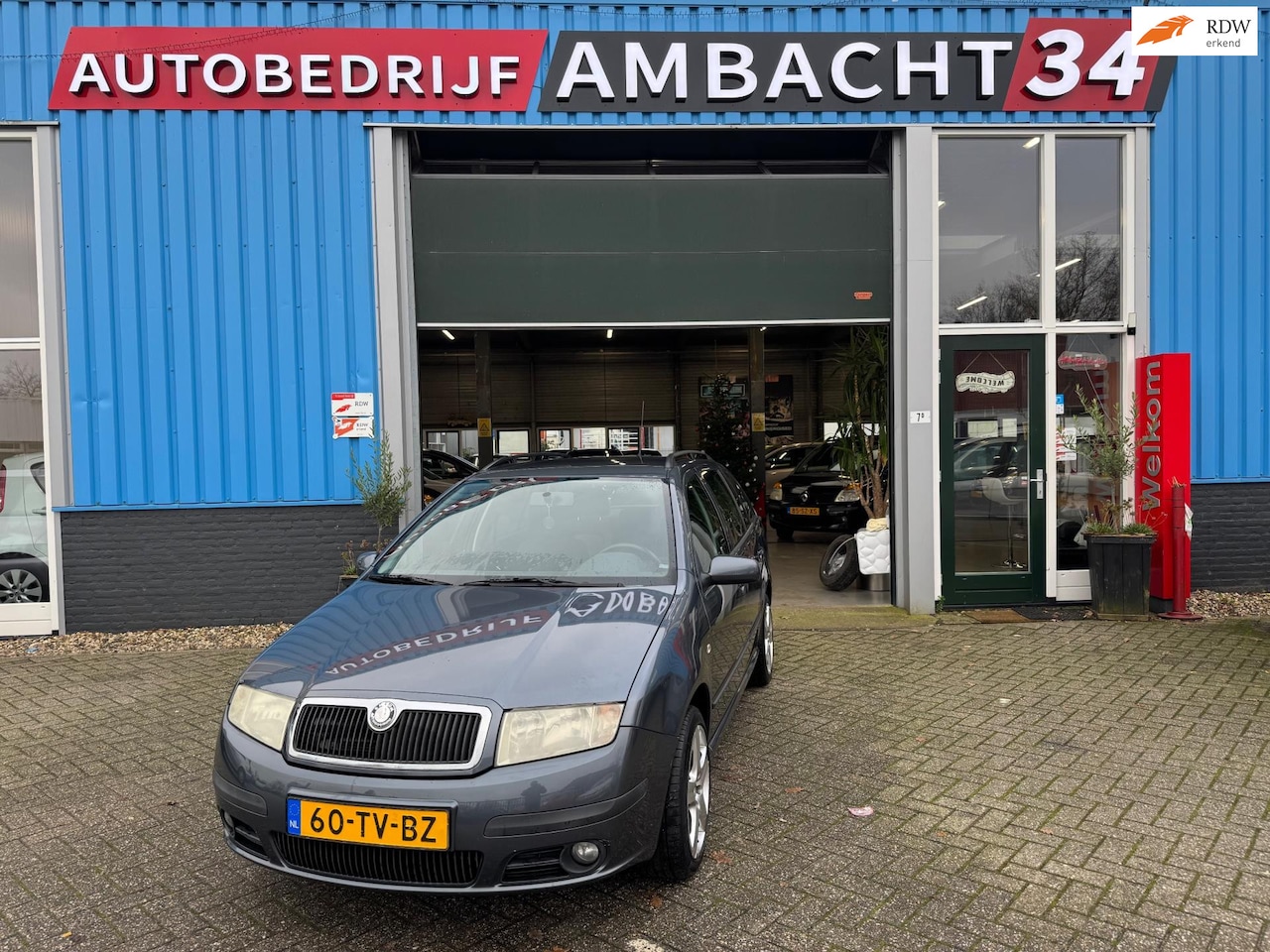 Skoda Fabia Combi - 1.4-16V Spirit+ - AutoWereld.nl