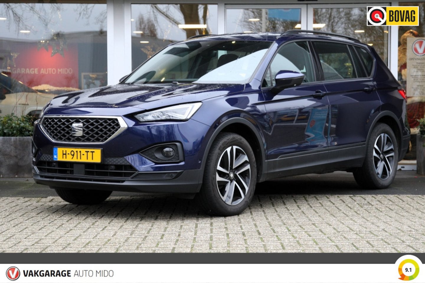 Seat Tarraco - 1.5 TSI Automaat Style 7-persoons -NLD auto- -Upgrade Profession - AutoWereld.nl