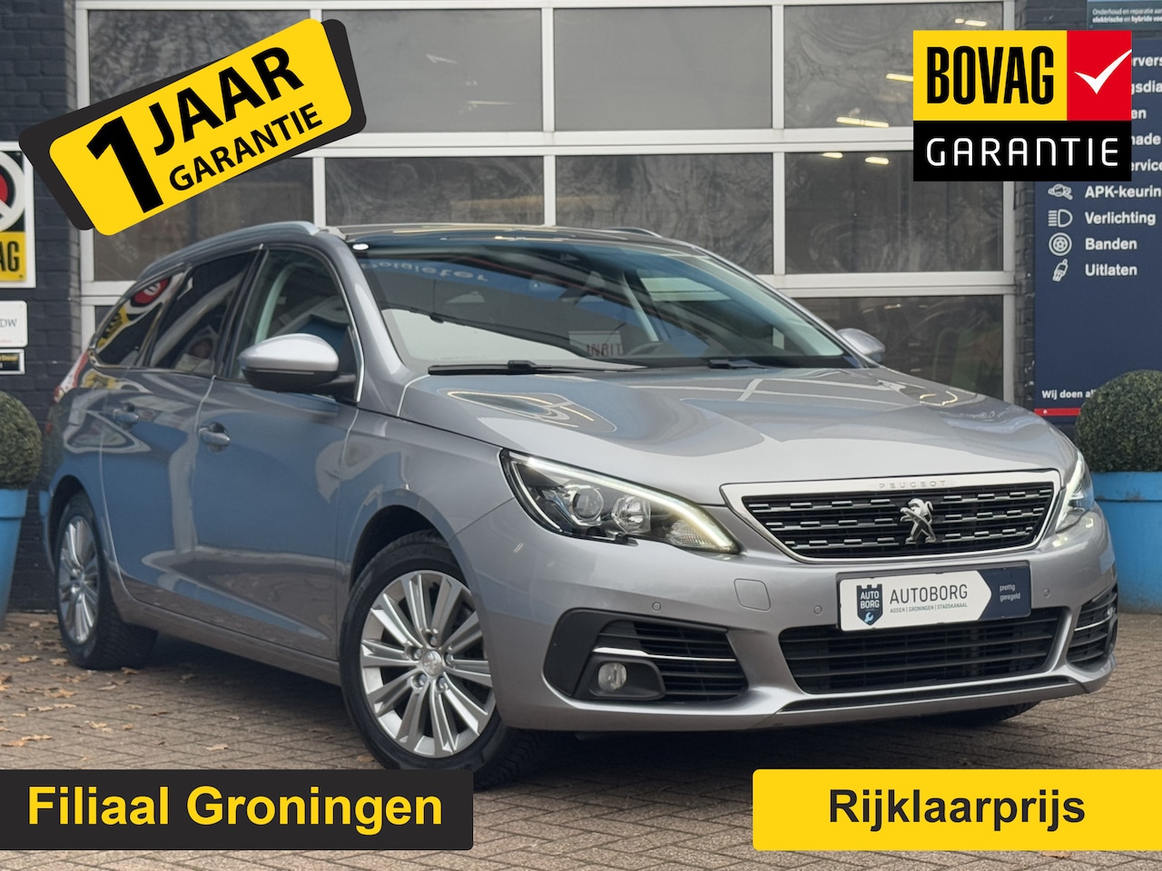 Peugeot 308 SW - 1.2 PureTech Blue Lease Premium | Trekhaak | Panoramadak | Rijklaar + 12 Maand BOVAG Garan - AutoWereld.nl