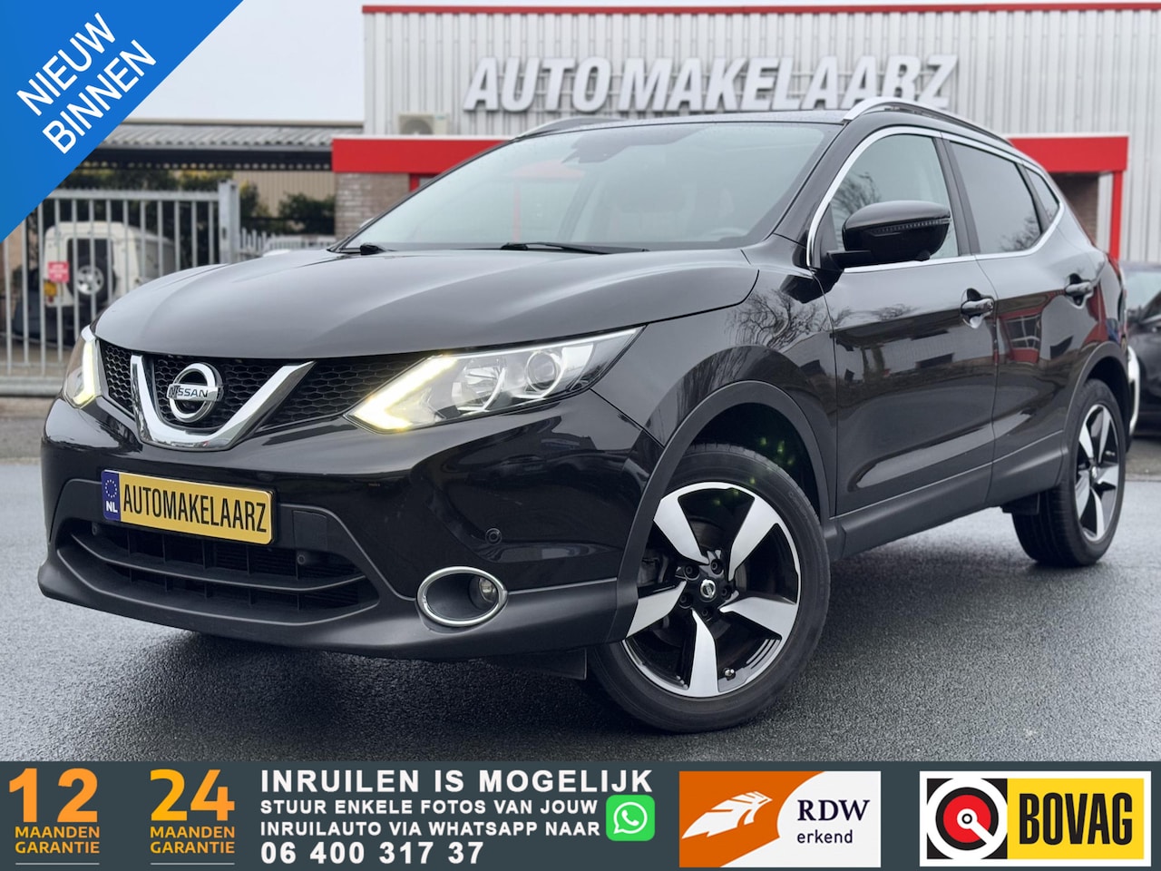 Nissan Qashqai - 1.2 Tekna KEYLESS PANO 360*CAM TREKHAAK - AutoWereld.nl