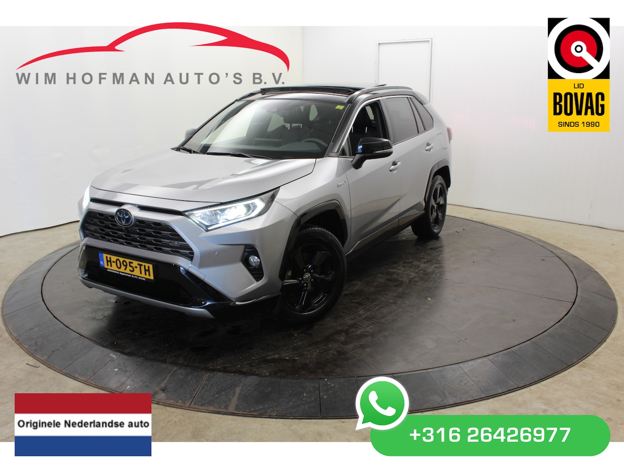 Toyota RAV4 - 2.5 Hybrid AWD Bi-Tone Innovation Panodak Trekhaak Camera - AutoWereld.nl