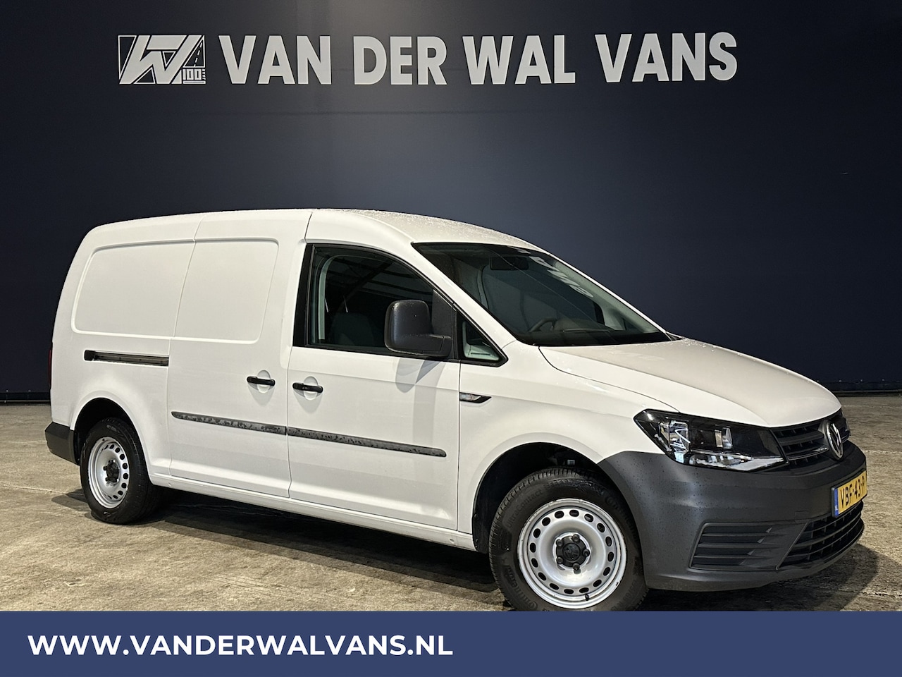 Volkswagen Caddy Maxi - 2.0 TDI L2H1 Euro6 Airco | Navigatie | Apple Carplay | Android Auto zijdeur - AutoWereld.nl