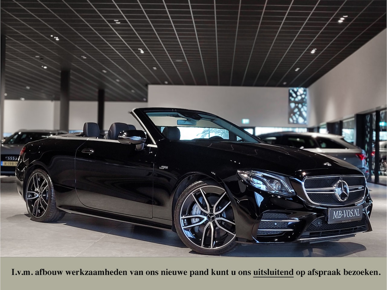 Mercedes-Benz E-klasse Cabrio - AMG 53 4-M HUD|Rij-Assistentie|Keyless|Burmester|Stoelkoeling|Glascoating - AutoWereld.nl