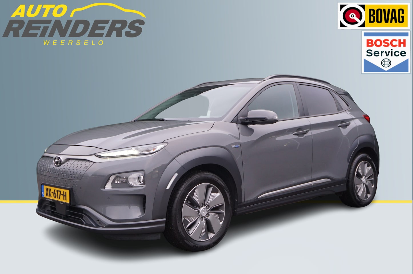 Hyundai Kona Electric - EV Premium 64 kWh + Leer/ Carplay/ Keyless/ Cruise/ Navi/ Subsidie!! / Garantie! - AutoWereld.nl