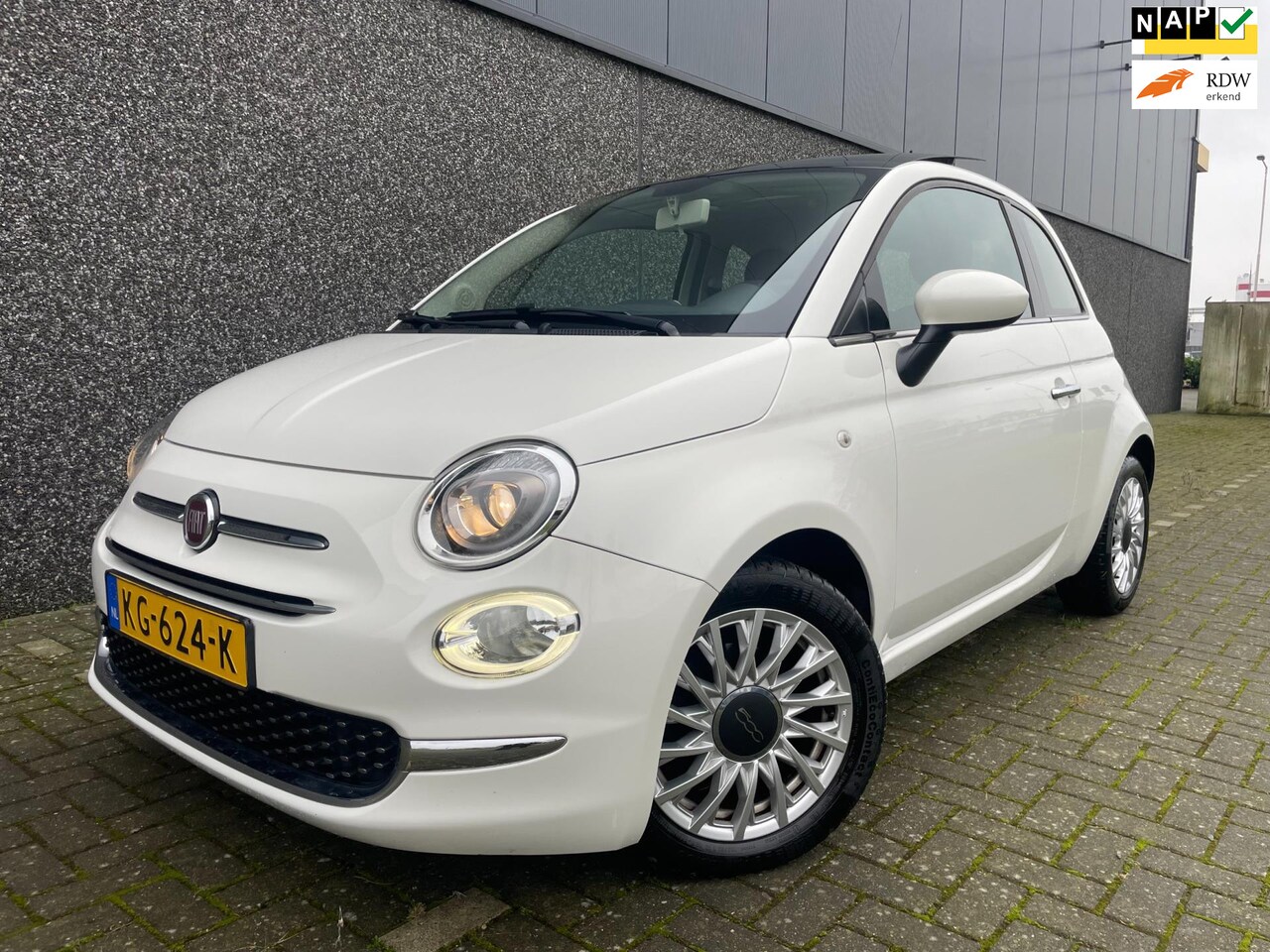 Fiat 500 - 0.9 TwinAir Turbo Lounge/Nieuwe APK en beurt/PANO - AutoWereld.nl