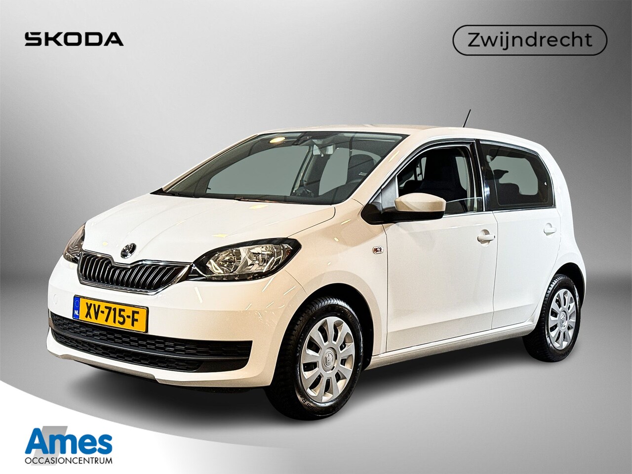 Skoda Citigo - 1.0 60pk Greentech Ambition / Cruise control / Airconditioning / Bluetooth - AutoWereld.nl