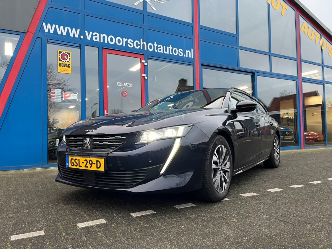 Peugeot 508 - 1.6 Hybrid 225pk 8 traps Automaat Allure Pack bj2023 - AutoWereld.nl