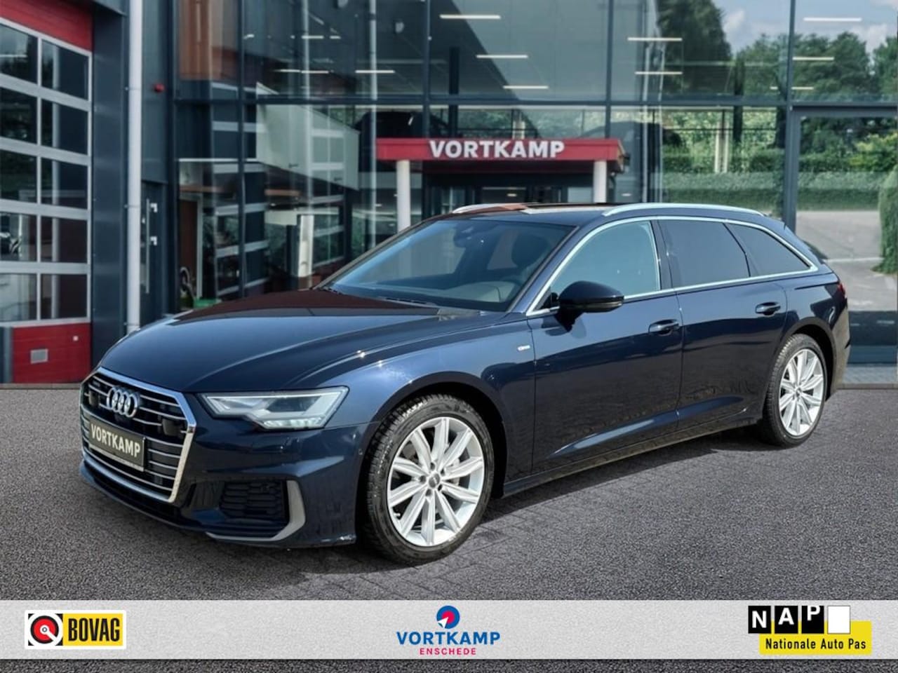 Audi A6 - 50 TDI QUATTRO S-LINE LEDER/CAMERA/NAVI/ACC/STOELVERW - AutoWereld.nl