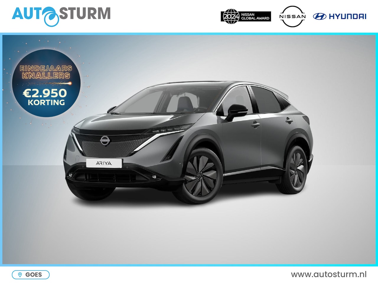 Nissan Ariya - Advantage Edition Plus 91 kWh Nappa Leder - AutoWereld.nl