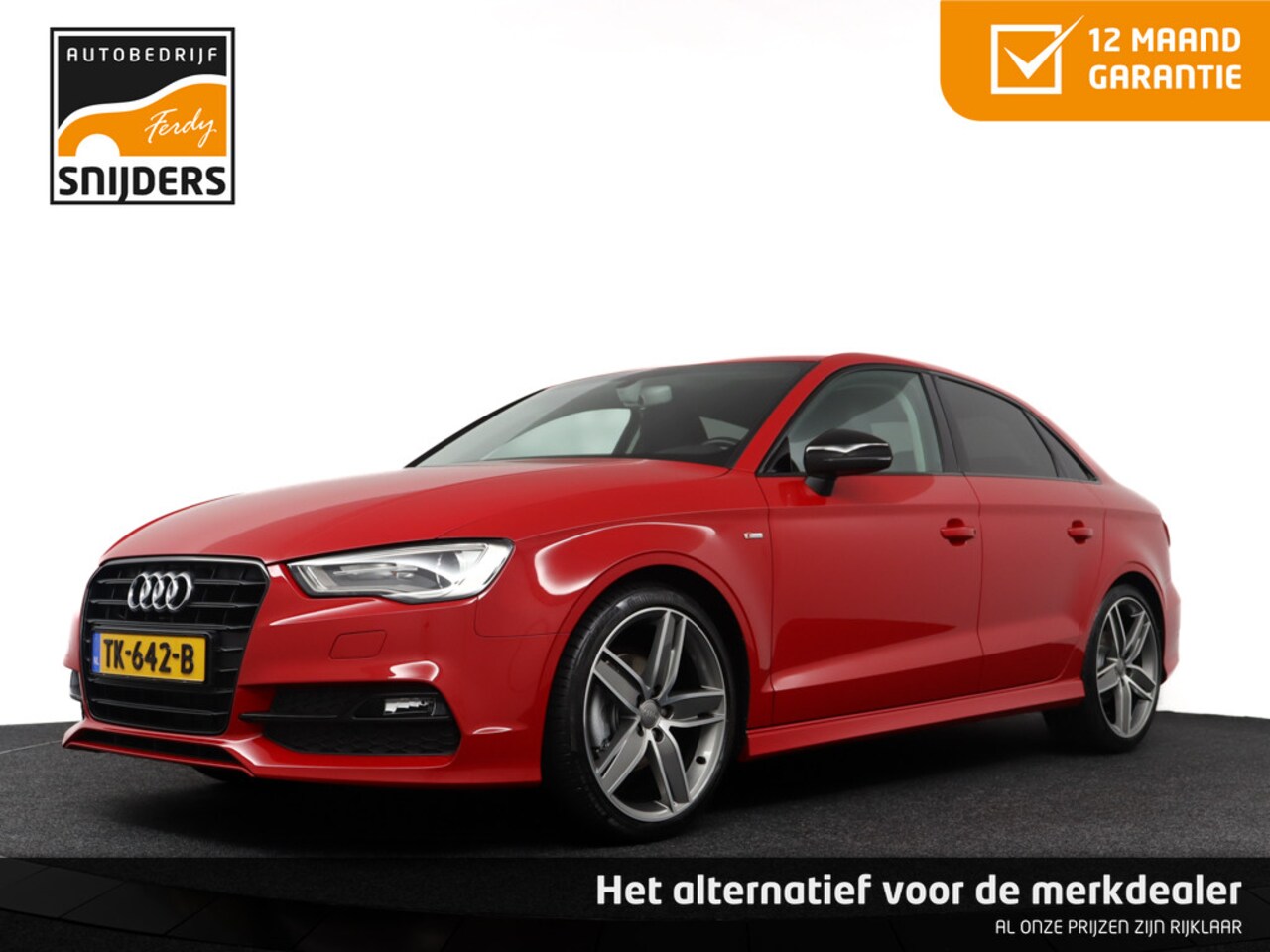 Audi A3 Limousine - 1.4 TFSI S-LINE Ambition Pro Line S | Xenon Plus | LED | PDC | Cruise Control | Navi - RIJ - AutoWereld.nl