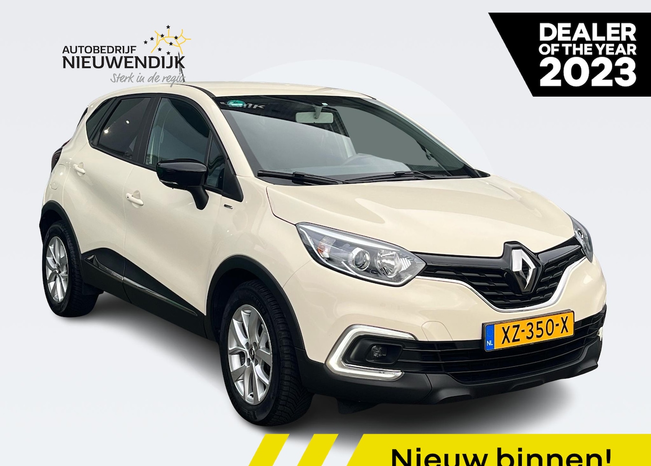 Renault Captur - 0.9 TCe Limited LICHTMETAAL / AIRCO / CRUISE CONTROL / NAVI / 4 SEIZOENSBANDEN / PARKEERSE - AutoWereld.nl