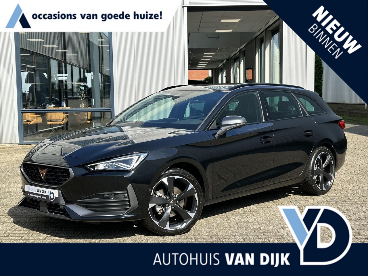 CUPRA Leon Sportstourer - 1.5 eTSI Bus.Edition Plus | Trekhaak/Sfeer/Keyless/Navi/Cruise Adapt. - AutoWereld.nl