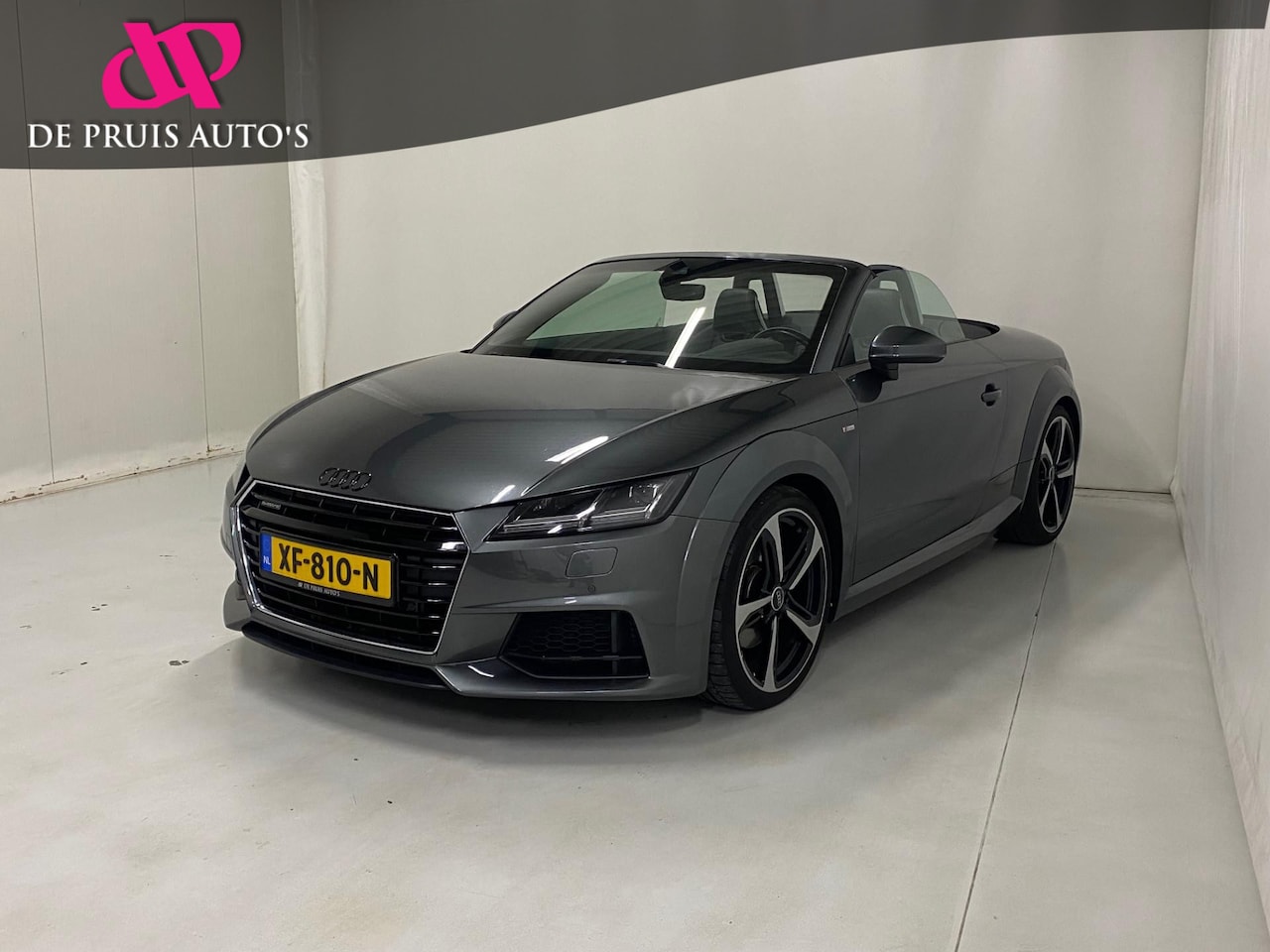 Audi TT Roadster - 2.0 TFSI quattro 2x S Line Nekverwarming 19inch Leer Schaalstoel Drive select Navi - AutoWereld.nl