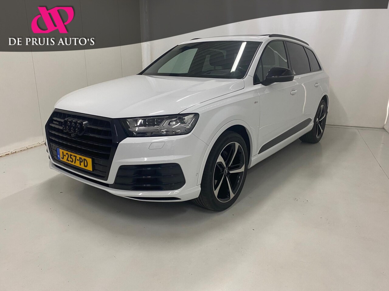 Audi Q7 - 50 TDI 286PK 2X S line Nacht Zicht Pano Headup 21Inch Bose Trekhaak 360 °Camera - AutoWereld.nl