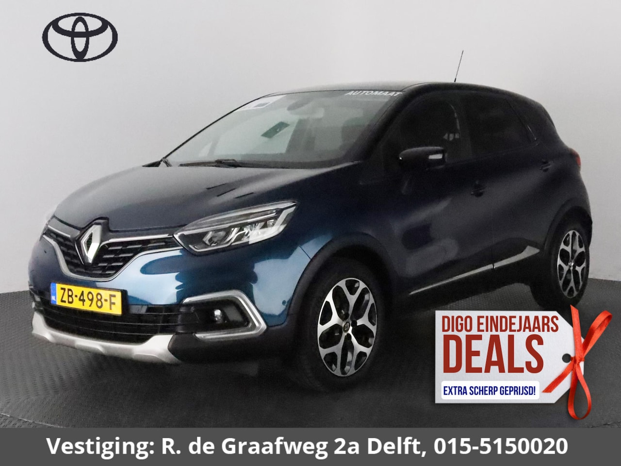 Renault Captur - 1.3 TCe Intens Automaat | Navigatie | Camera | Climate control - AutoWereld.nl