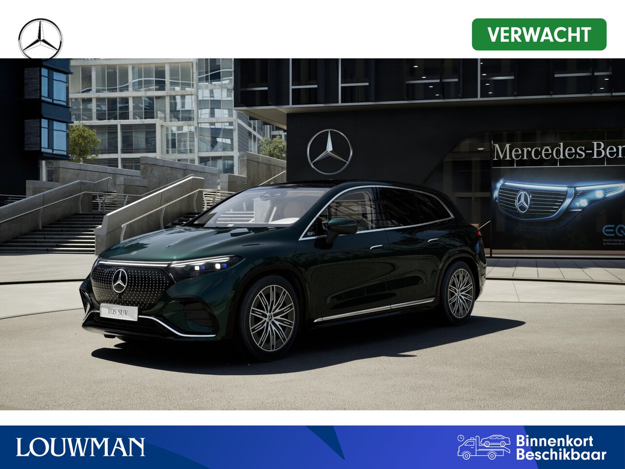 Mercedes-Benz EQS SUV - 450 4MATIC AMG Line 7p 118 kWh | Trekhaak | Business Class pakket | 	ENERGIZING-pakket Plu - AutoWereld.nl