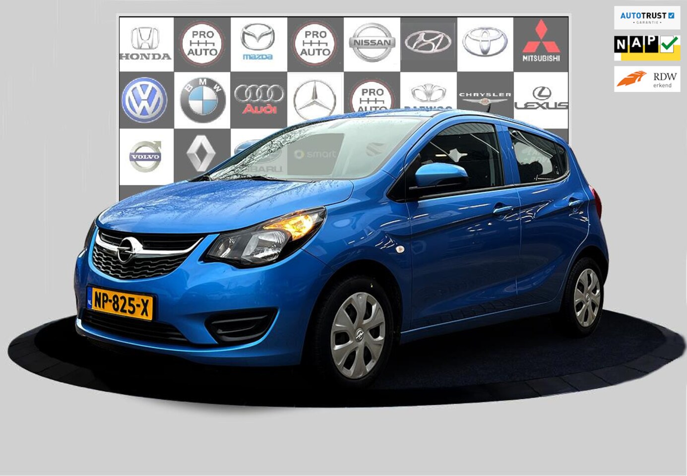 Opel Karl - 1.0 ecoFLEX Edition Airco_Cruise_City stand _Stoelverw_Lane assist - AutoWereld.nl