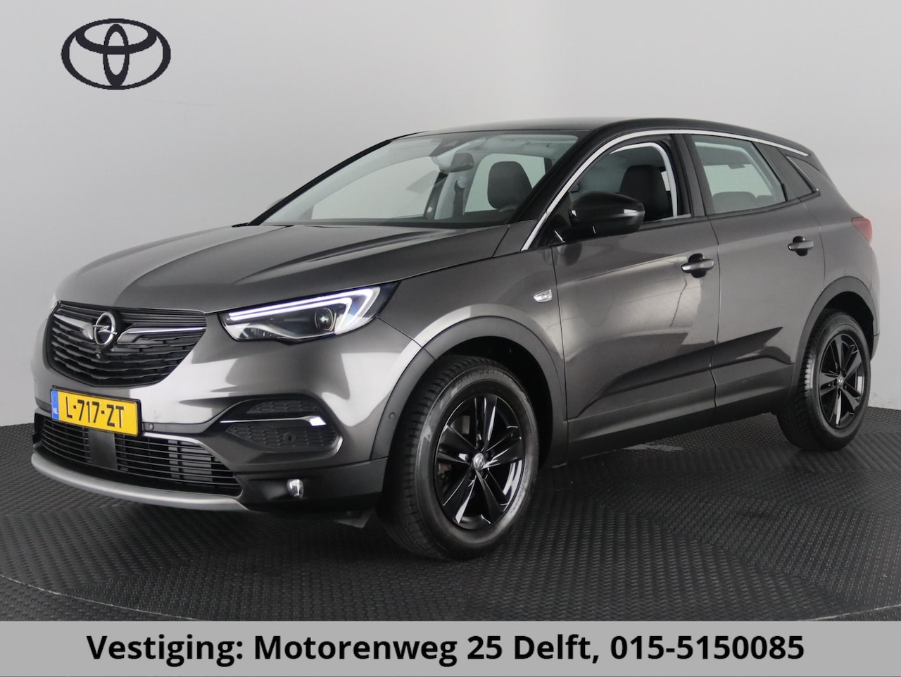 Opel Grandland X - 1.2 Turbo Elegance Leder.Navi Apple Carplay. Camera tot 2 Jaar Garantie! * - AutoWereld.nl