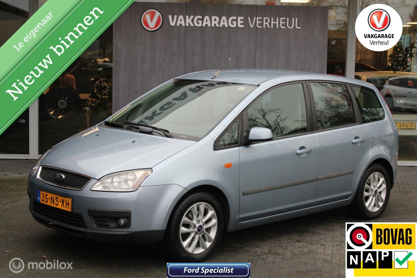 Ford Focus C-Max - 1.6-16v|Trend|Airco|Trekhaak|1eEigenaar|Nap - AutoWereld.nl