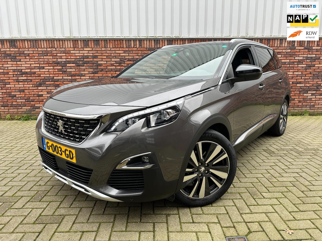 Peugeot 5008 - 1.2 PureTech Blue Lease GT-Line|Pano|Keyless| - AutoWereld.nl