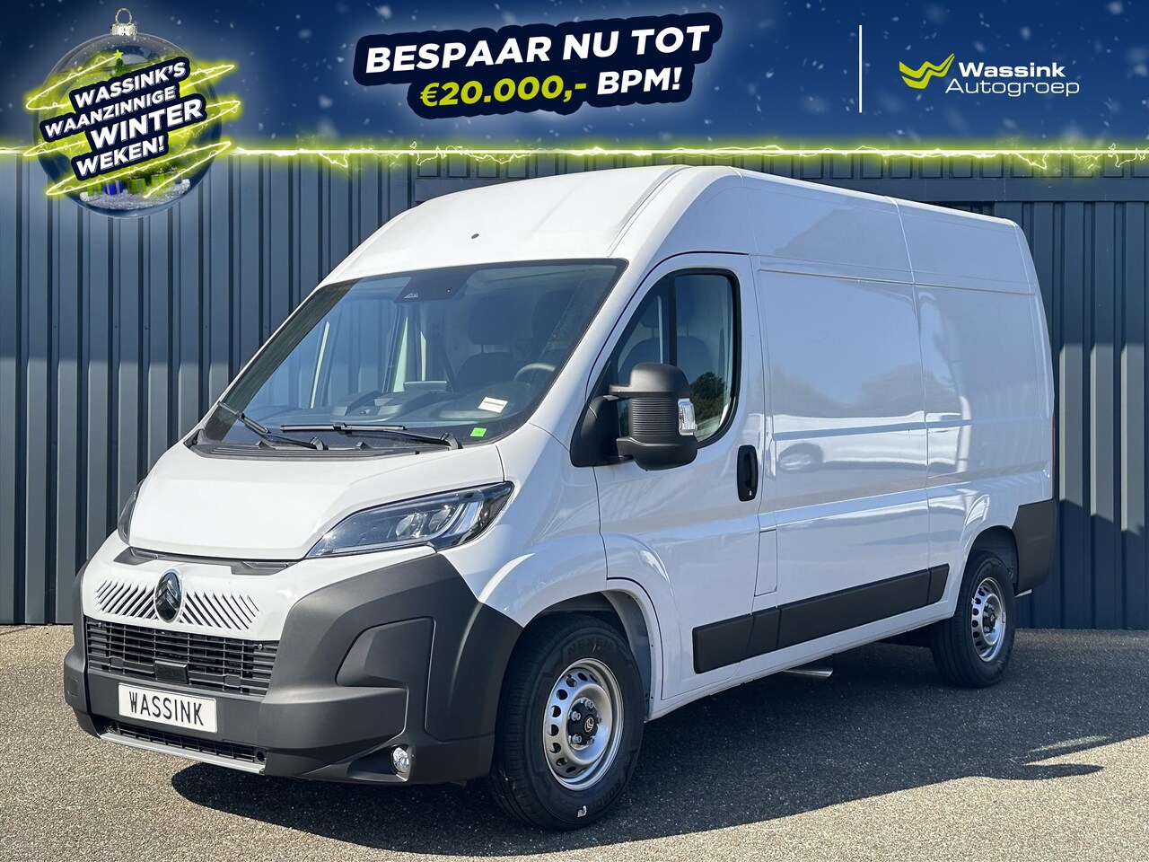 Citroën Jumper - GB 2.2 BlueHDi 140pk Automaat L2H2 35 | Pakket Visibility LED | Pakket Techno Plus | Trekh - AutoWereld.nl