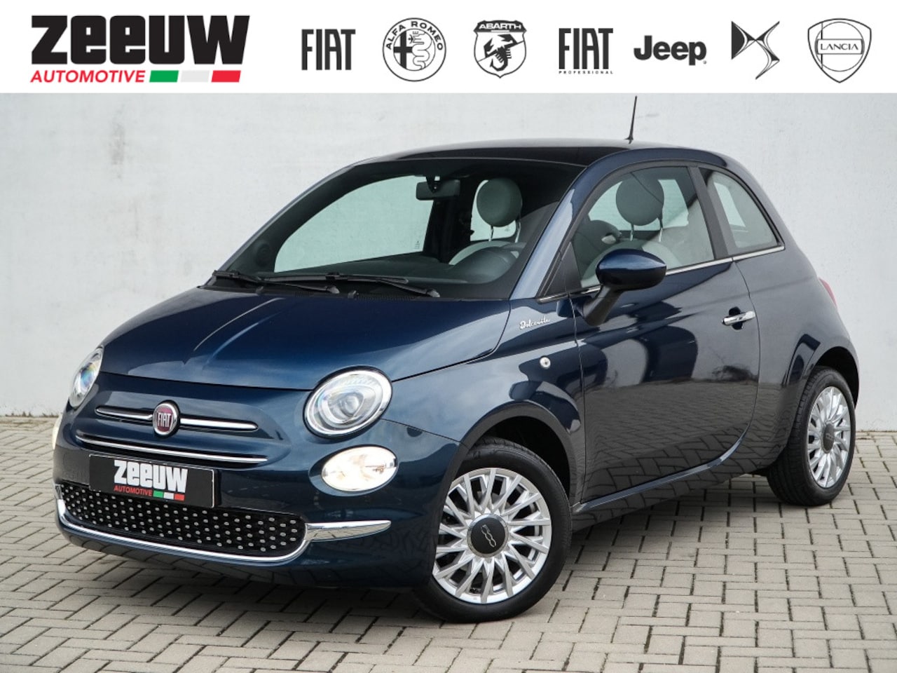 Fiat 500 - 1.0 Hybrid 70 PK Dolcevita | Carplay | Cruise | PDC | 15" - AutoWereld.nl