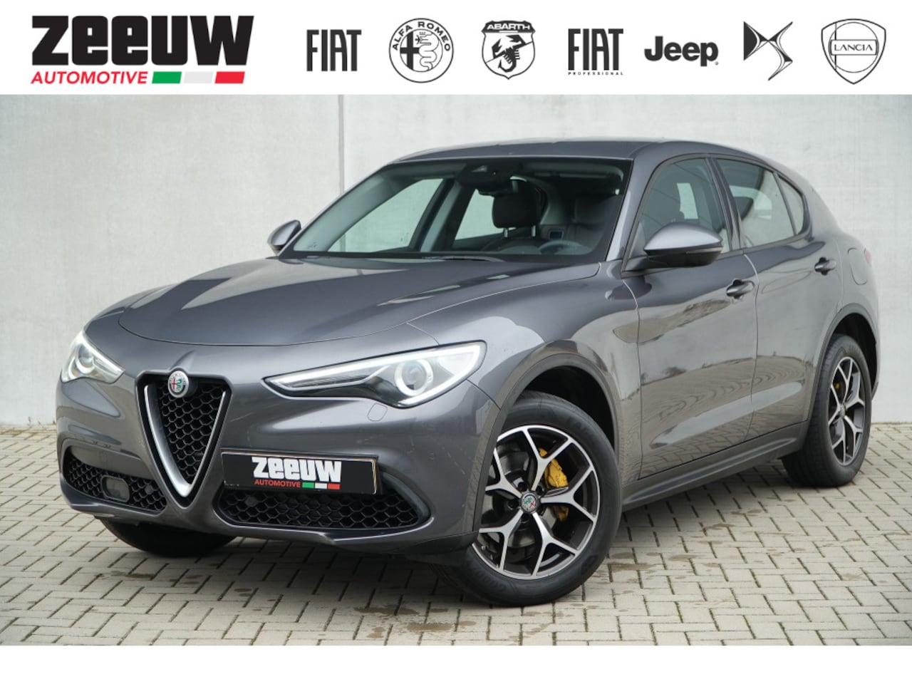 Alfa Romeo Stelvio - 2.0 Turbo AWD 200 PK Super | Leder | Navi | Driver | 19" - AutoWereld.nl