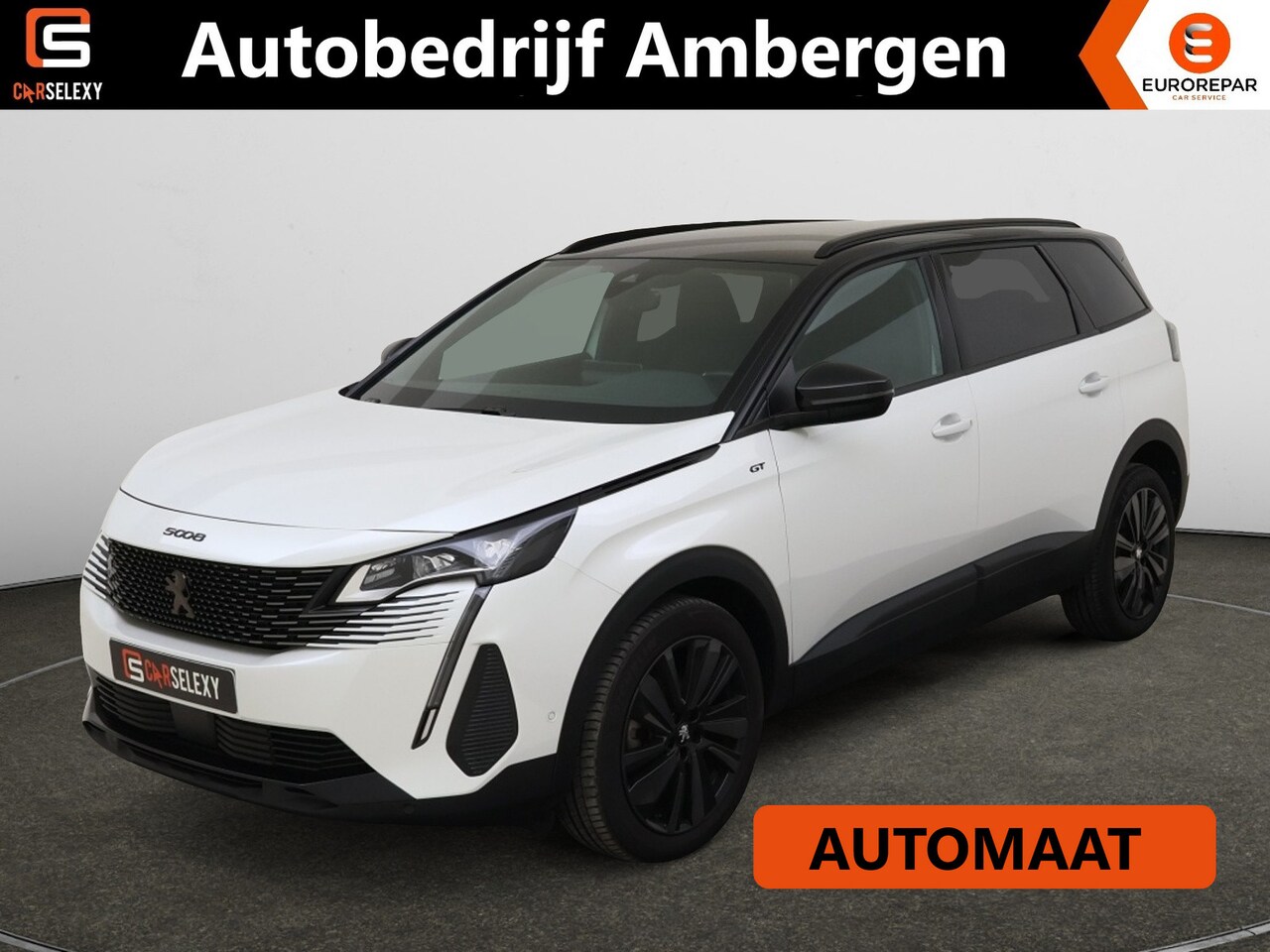 Peugeot 5008 - 1.2 Turbo (130Pk) GT Black-Ed. 7-persoons Navi Stoelverw. Géén A - AutoWereld.nl